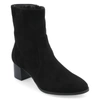 Journee Collection Collection Women's Tru Comfort Foam Wide Width Hayven Booties In Black