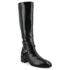 Journee Collection Women's Rhianah Wide Width Regular Calf Block Heel Knee High Boots In Black
