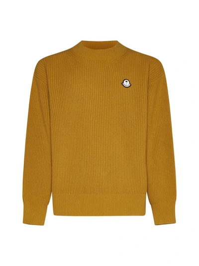 Moncler Sweaters In Yellow