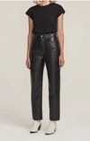 AGOLDE RECYCLED LEATHER 90'S PINCH WAIST JEAN IN DETOX
