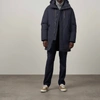 Hartford Cornell Winter Jacket In Navy In Blue