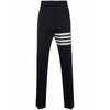 Thom Browne 4-bar Stripe Tailored Trousers In Blue