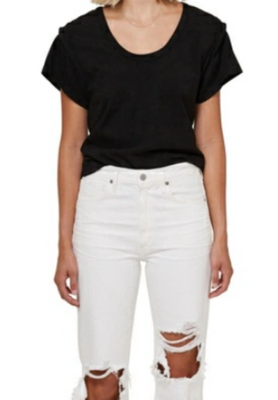 Citizens Of Humanity Imani Scoop Top In Black