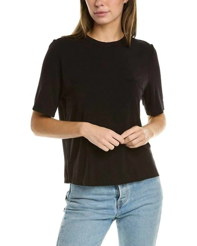 Eberjey Finley The Patch Pocket Top In Black