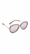 ELIZABETH AND JAMES REED SUNGLASSES IN STONE