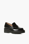 ALL BLACK LUGG LADY LOAFER IN BLACK