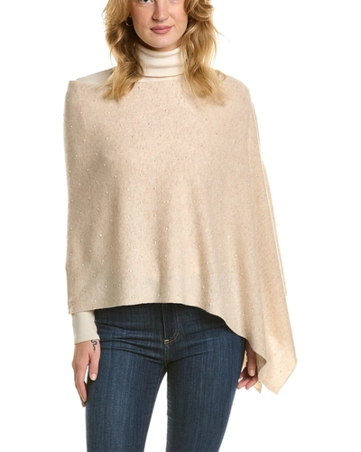In2 By Incashmere Pearl Wool & Cashmere-blend Topper In Beige