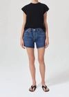 Agolde Parker Long Shorts In Multi