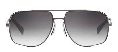 Dita Midnight Special Drx-2010-n-blk-60 Aviator Sunglasses In Grey