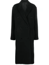 Isabel Marant Ellenita Wool-blend Coat In Black