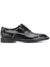 ZADIG & VOLTAIRE STUDDED YOUTH CLOUS OXFORD SHOES,YOUTHCLOUS12211324
