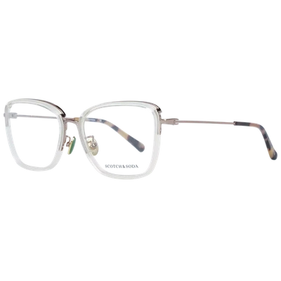 Scotch & Soda Transparent Women Optical Frames In White