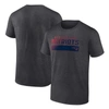 Fanatics Branded  Charcoal New England Patriots T-shirt In Charcoal