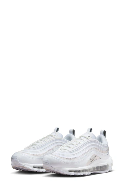 Nike Air Max 97 Sneaker In White/ Chrome