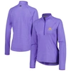 UNDER ARMOUR UNDER ARMOUR  PURPLE 2024 PRESIDENTS CUP  TEE TO GREEN HALF MOONS RAGLAN QUARTER-ZIP PULLOVER TOP