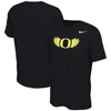 Nike Oregon  Men's College T-shirt In Black
