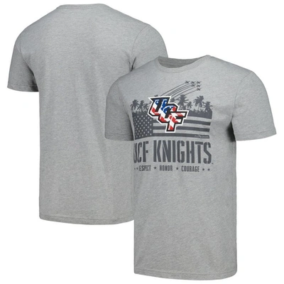 FLOGROWN HEATHER GRAY UCF KNIGHTS FLY OVER T-SHIRT