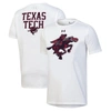 UNDER ARMOUR YOUTH UNDER ARMOUR WHITE TEXAS TECH RED RAIDERS GAMEDAY OVERSIZED LOGO PERFORMANCE T-SHIRT