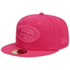 NEW ERA NEW ERA PINK SAN FRANCISCO 49ERS COLOR PACK 59FIFTY FITTED HAT