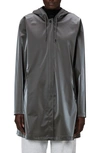 Rains A-line W Jacket In Metallic