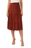 VINCE CAMUTO TIERED MAXI SKIRT