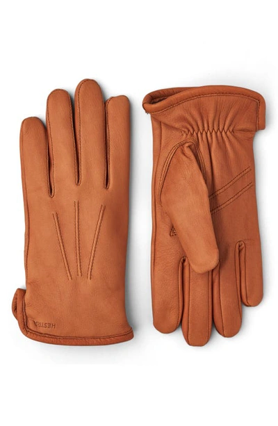 Hestra Andrew Leather Gloves In Cork