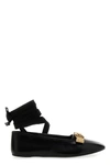 Gucci Black Flamenco Ballet Flats In Black