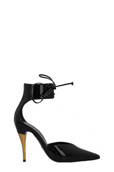 Gucci Women Painted Pumps In Black