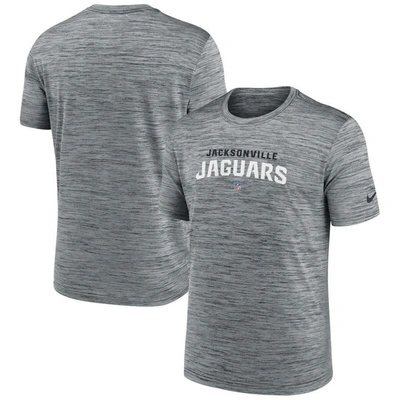 Nike Men's Dri-fit Sideline Velocity (nfl Jacksonville Jaguars) T-shirt In Grey
