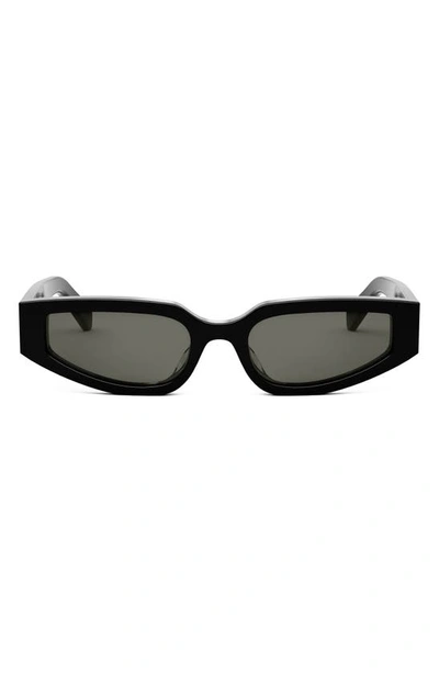 Celine Triomphe Cl 40269 U 01a Cat Eye Sunglasses In Grey