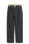 & OTHER STORIES STRAIGHT LEG BUTTON FLY JEANS