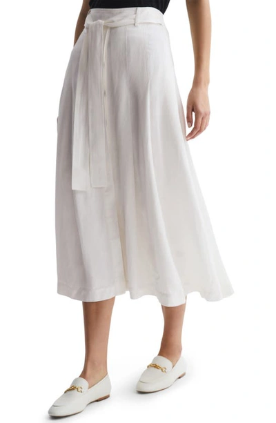 Reiss Ruby Maxi Skirt In Ivory