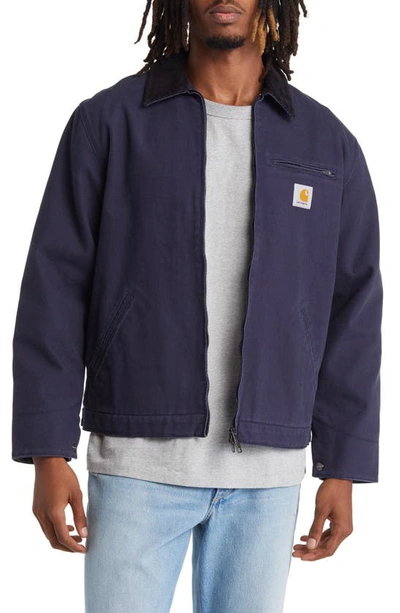 Carhartt Wip Detroit Jacket In Blue