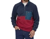 PATAGONIA MICRODINI PULLOVER IN BLUE AND RED