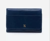 Hobo Jill Leather Trifold Wallet In Multi