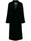 ALBERTA FERRETTI ALBERTA FERRETTI OVERSIZED BELTED COAT - BLACK,A0601662312210872