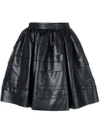 ERMANNO SCERVINO embossed stripes full skirt,D312O301EYU12202558