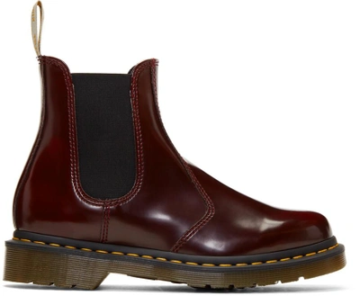 Dr. Martens Boots In Cherry Red