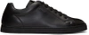 Fendi Men's Micro Bugs Leather Sneakers In F0qa1 Black