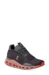On Cloudnova Sneaker In Grey/ Pink
