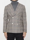 Tonello Beige Wool Jacket In Beige