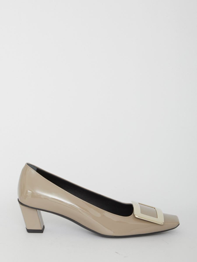 Roger Vivier Belle Vivier Pumps In Beige