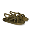 Bohonomad Bodrum Platform Sandals Khaki In Kaky