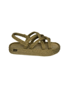 Bohonomad Bodrum Platform Sandals Khaki In Kaky