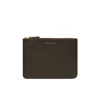 Comme Des Garçons Pouch Zip In Brown Head
