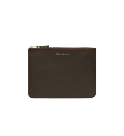 Comme Des Garçons Pouch Zip In Brown Head