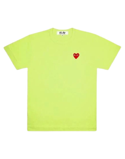 Comme Des Garçons Play T.shirt In Green