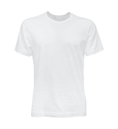 Comme Des Garçons T.shirt In White