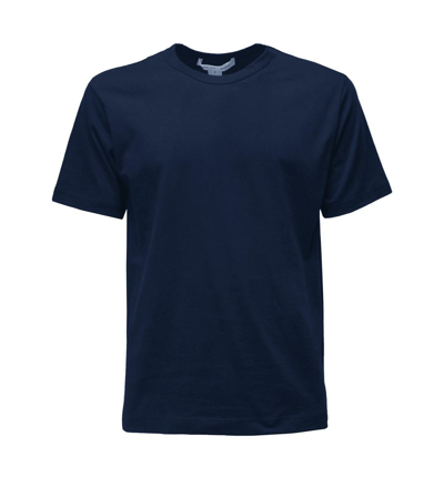 Comme Des Garçons T.shirt In Blue