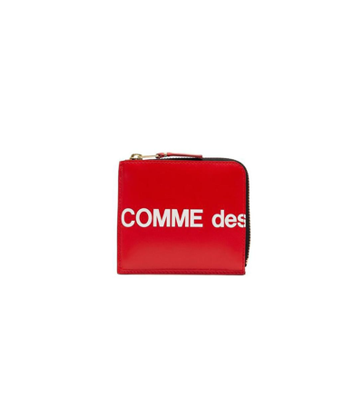 Comme Des Garçons Wallet/keychain In Red